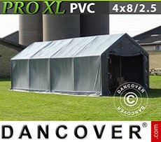 Tenda garage 4x8x2,5x3,6 m, PVC