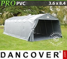 Tenda garage 3,6x8,4x2,68m PVC con pavimento
